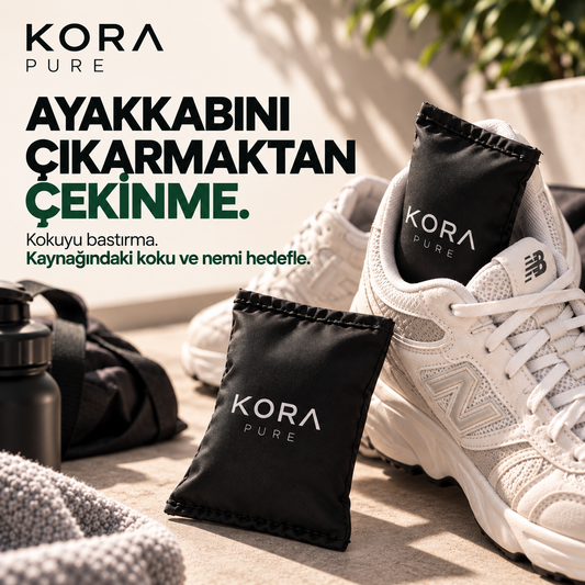 KORA PURE | Ayakkabı Koku ve Nem Giderici